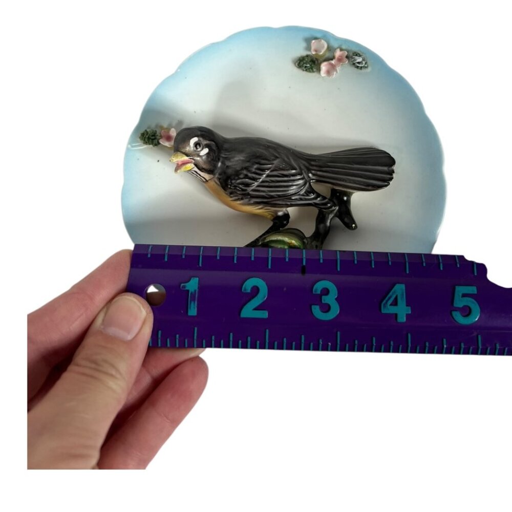Lefton 3D Bird Plate - Picture 5 of 6